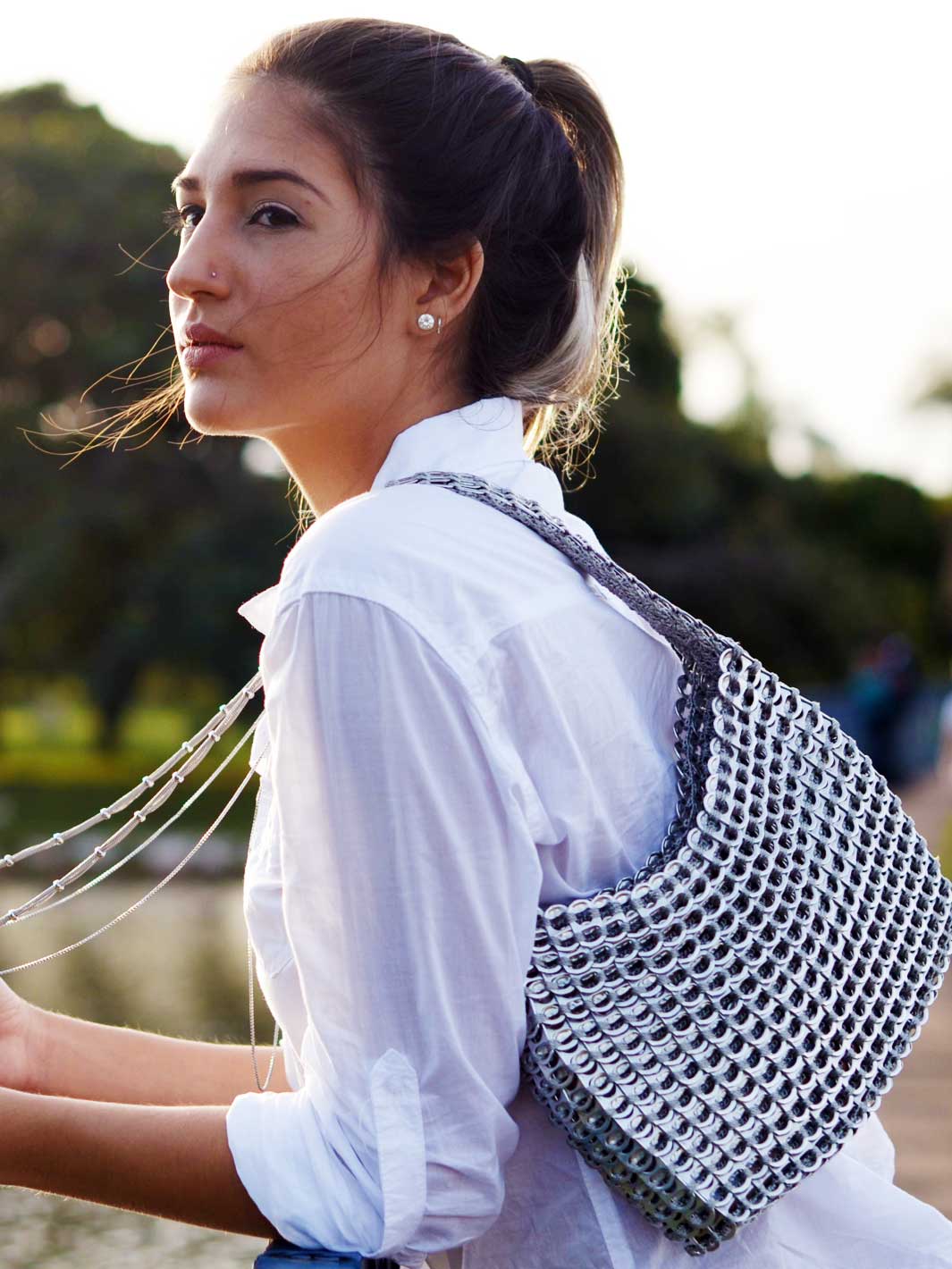 The Original Pop Top Bag, Socorro Pop Tab Purse - Escama