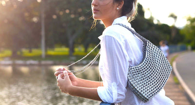 modern chainmail made from aluminum pop tabs