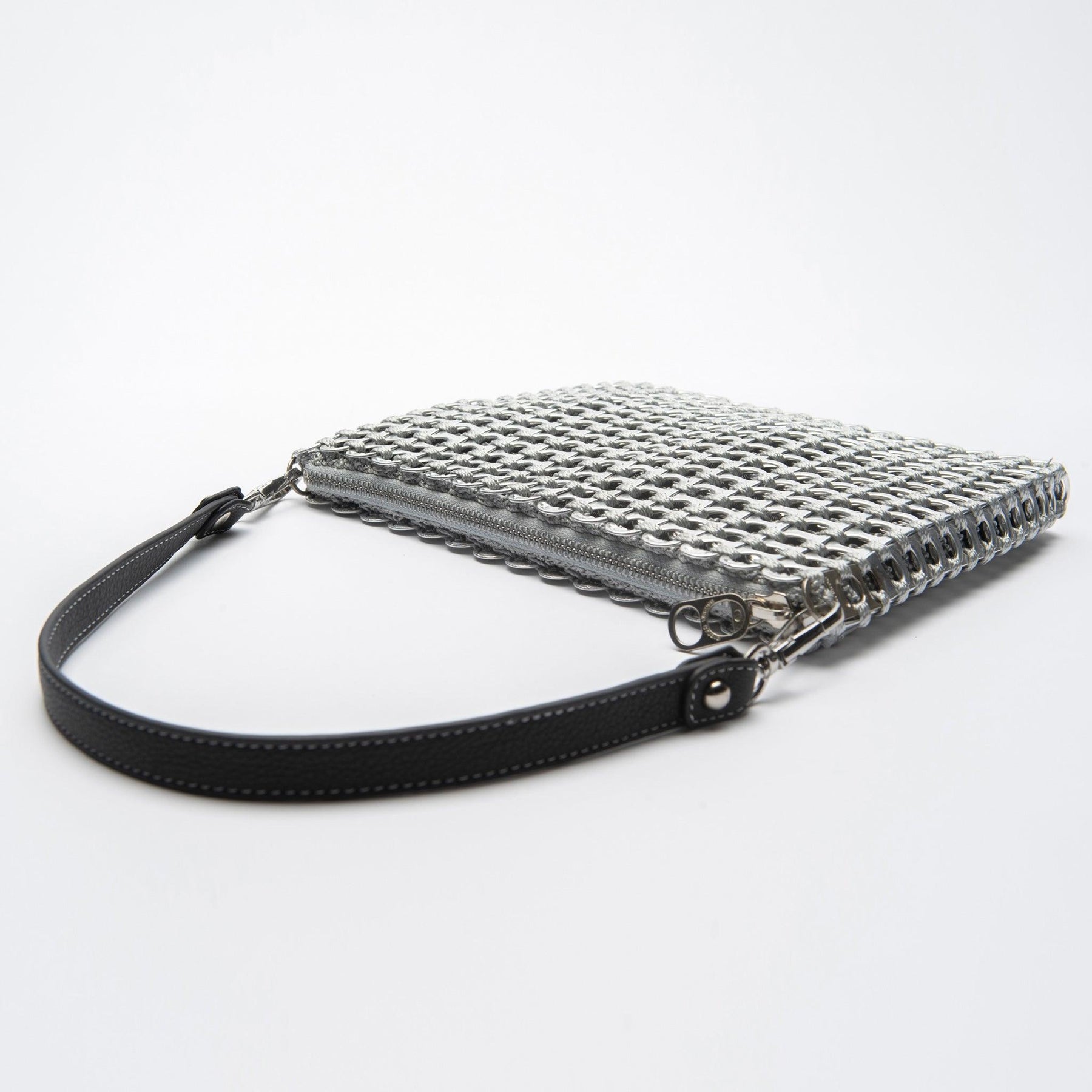 Chain Strap Purse 'Lenilda' Chainmail Bag From Pop Tabs - Escama – Escama  Studio